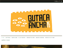 Tablet Screenshot of butacaancha.com